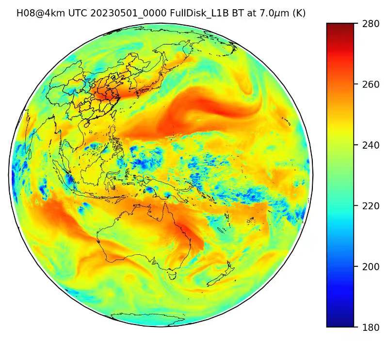 气象卫星数据目录_文件名和变量说明